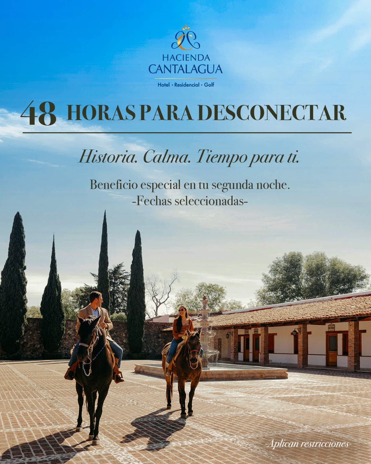 48 horas para desconectar en Hacienda Cantalagua